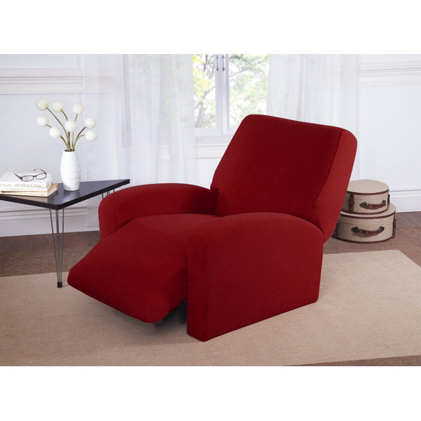 Ebern Designs Box Cushion Recliner Slipcover & Reviews Wayfair